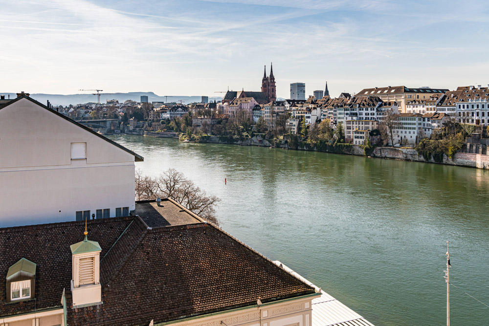 Unser Blick auf den Rhein