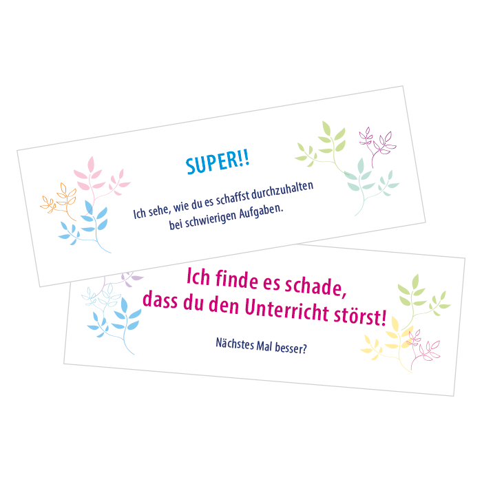 Ich sehe dich-Kärtchen